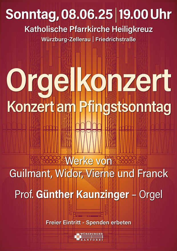 Orgelkonzert 08 06 25 Kaunzinger