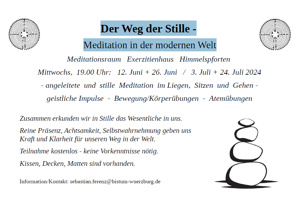 Stille Meditation